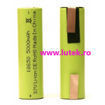 Acumulatori LI-ION 3,7V Tomas - 5000mAh cu lamele